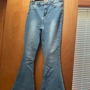 Blank Paige bell bottoms